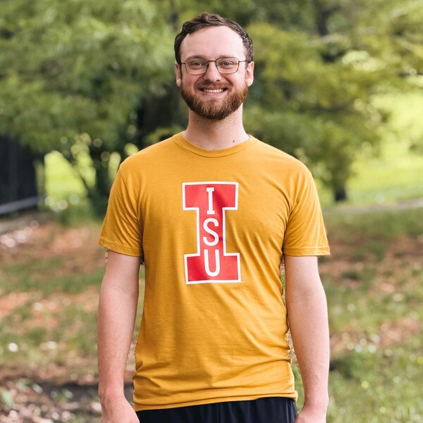 CI Sport ISU Mustard Tri-blend Short Sleeve T-Shirt